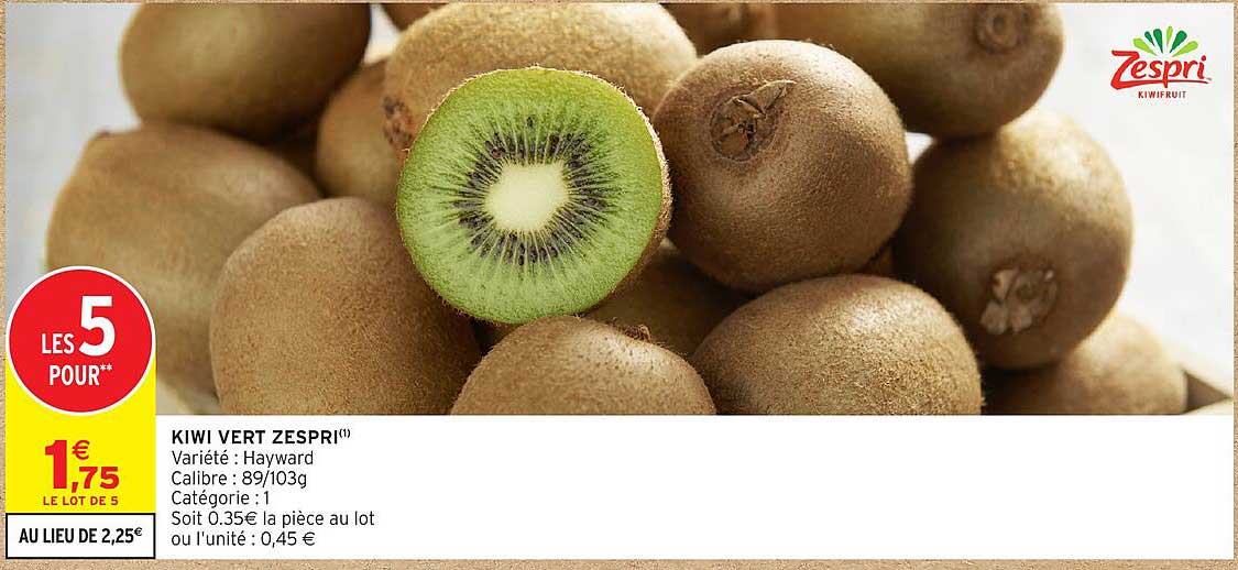 KIWI VERT ZESPRI