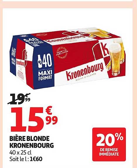 Kronenbourg Bière Blonde
