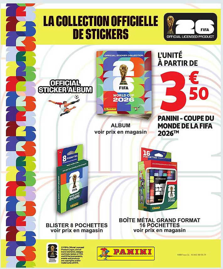 LA COLLECTION OFFICIELLE DE STICKERS