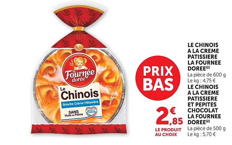 La Fournée Dorée Le Chinois