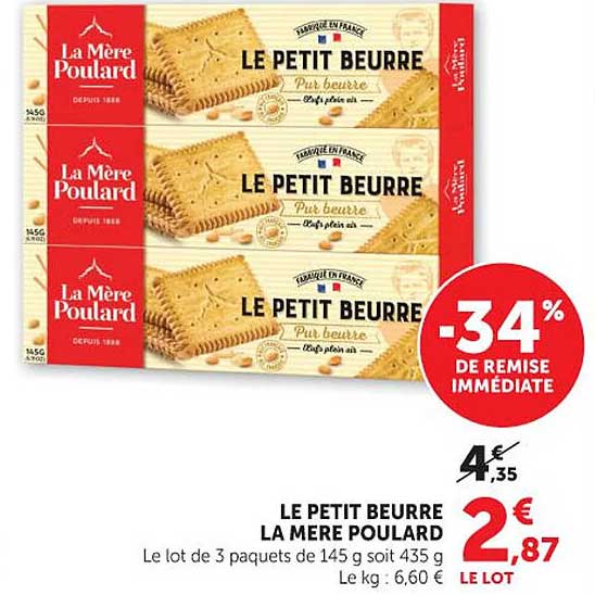 La Mère Poulard LE PETIT BEURRE