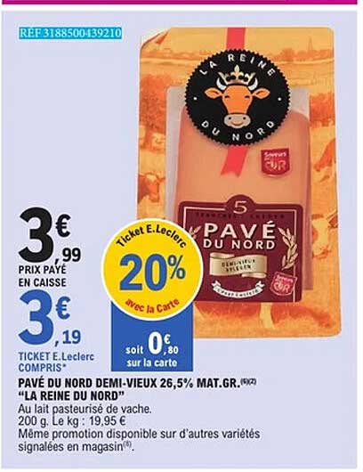 La Reine du Nord Pavé du Nord