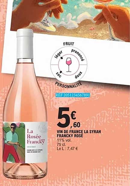 La Rosée Francky Rose