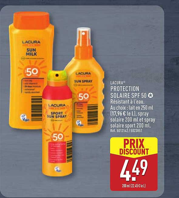 LACURA PROTECTION SOLAIRE SPF 50
