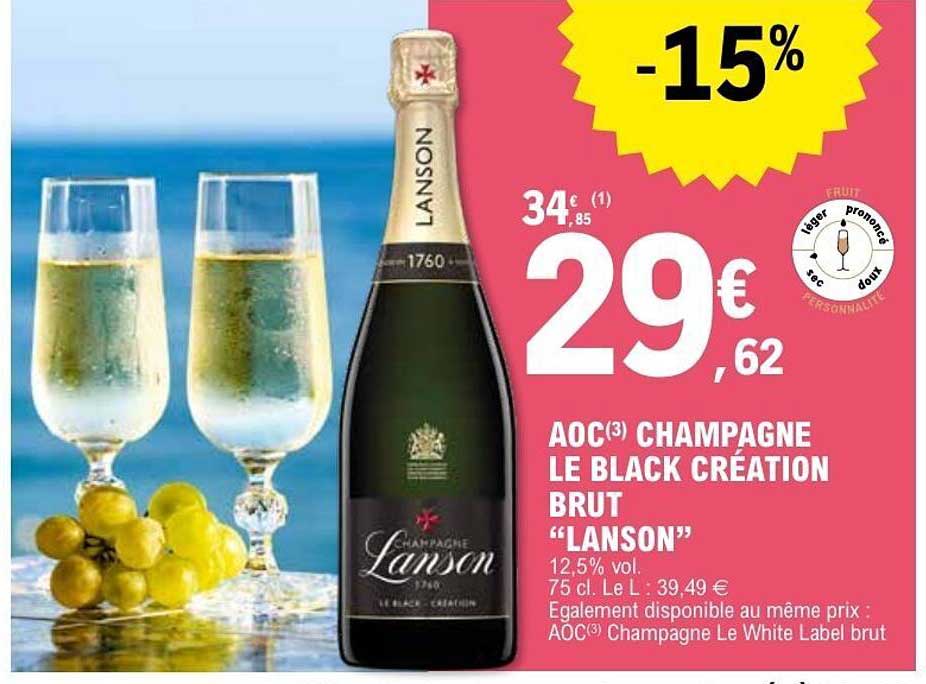 Lanson Champagne Le Black Création Brut