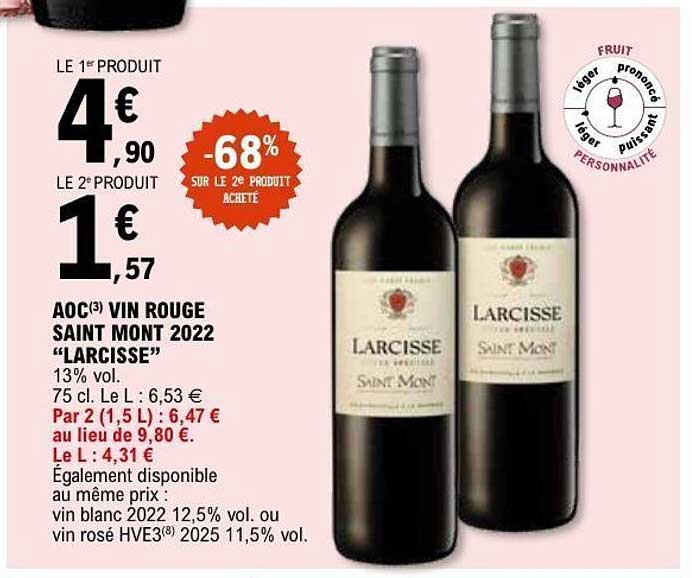 LARCISSE SAINT MONT