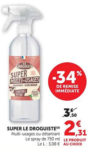Le Droguiste Super Multi-Usages