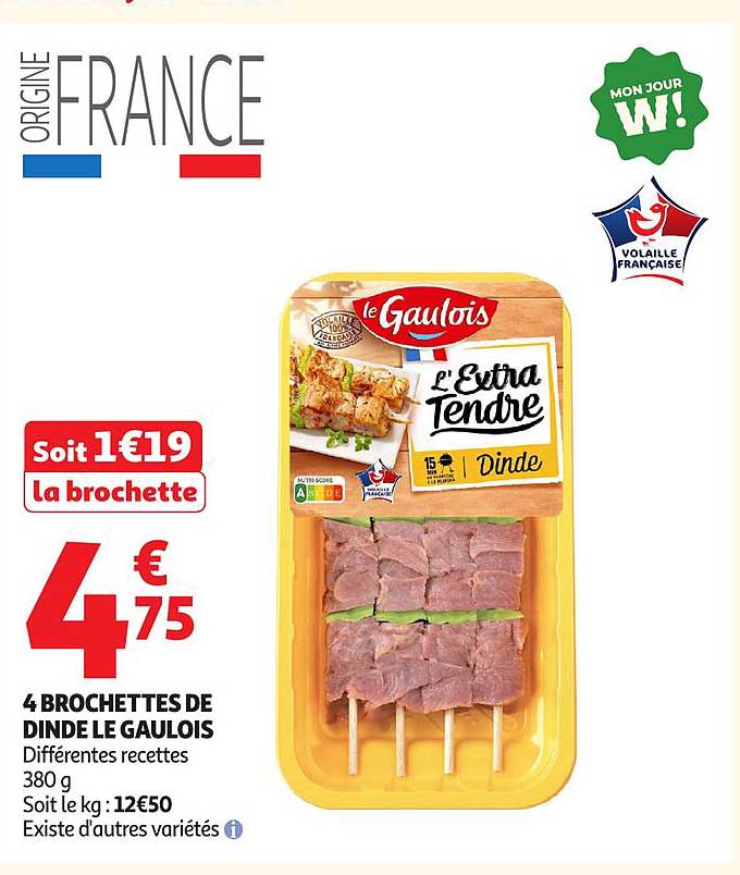 Le Gaulois L'Extra Tendre Dinde