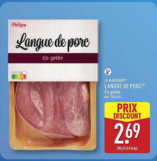 LE MARSIGNY LANGUE DE PORC