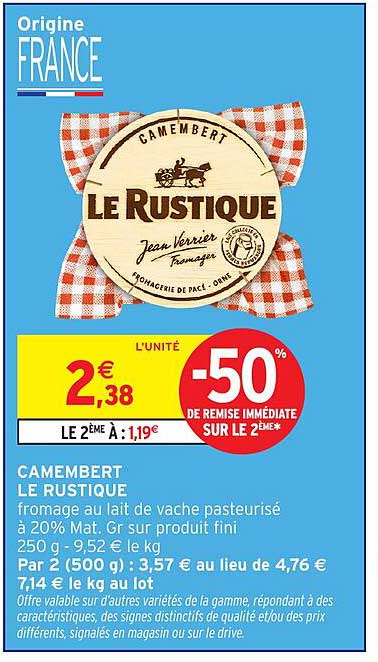 LE RUSTIQUE CAMEMBERT