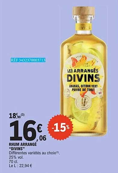 LES ARRANGÉS DIVINS