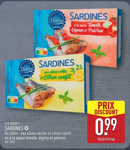 Les Doris SARDINES