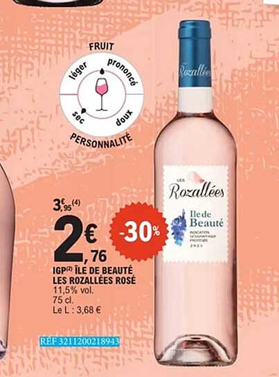 Les Rozallées Rosé