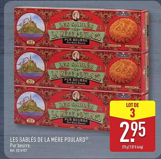 LES SABLÉS DE LA MÈRE POULARD