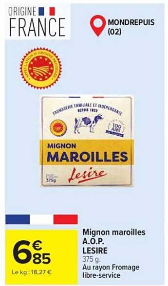 Lesire Mignon maroilles
