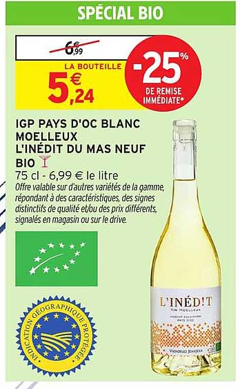 L'INÉDIT DU MAS NEUF BIO