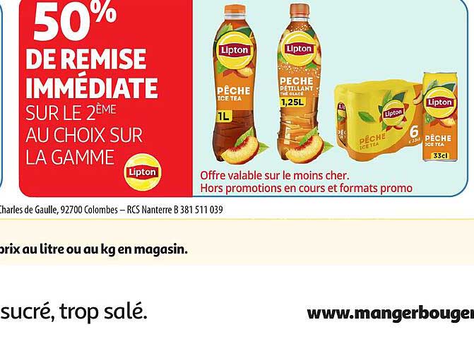 Lipton Pêche Ice Tea