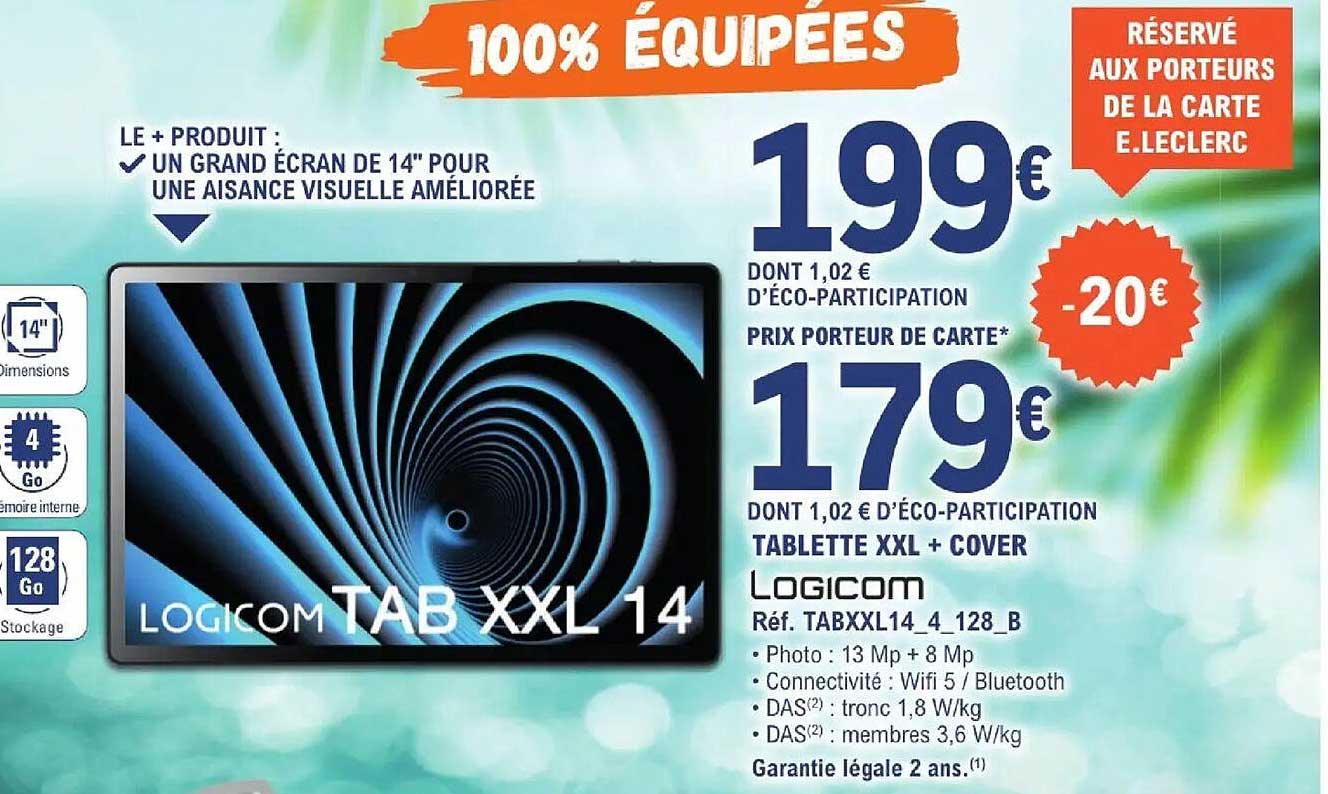 LOGICOM TAB XXL 14