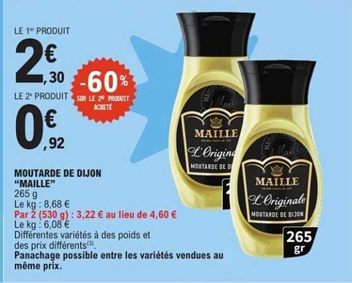 Maille Moutarde de Dijon
