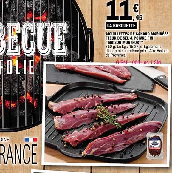 Maison Montfort Aiguillettes de canard