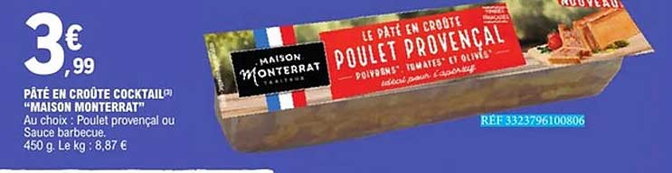 Maison Montterrat POULET PROVENÇAL
