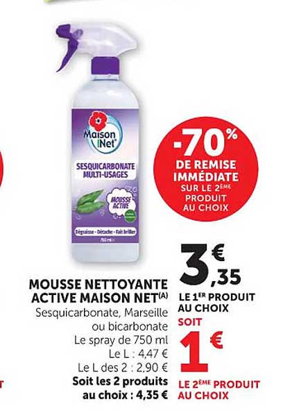 Maison Net Mousse Nettoyante Active