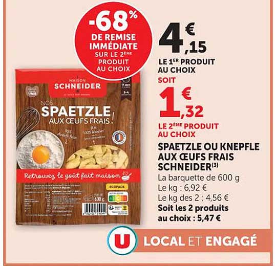 Maison Schneider Spaetzle