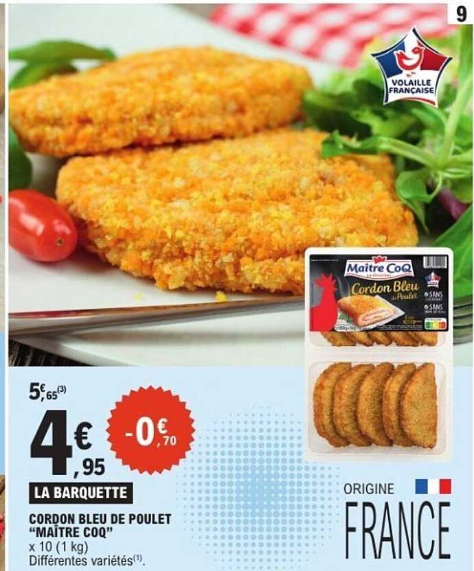 Maître Coq Cordon Bleu