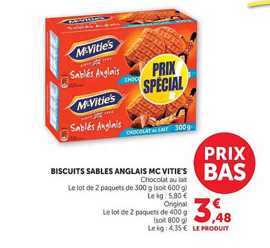 McVitie's Sablés Anglais