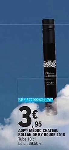 Médoc Château Rollan de By Rouge 2018