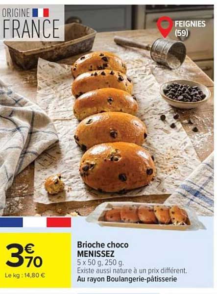 Menissez Brioche choco