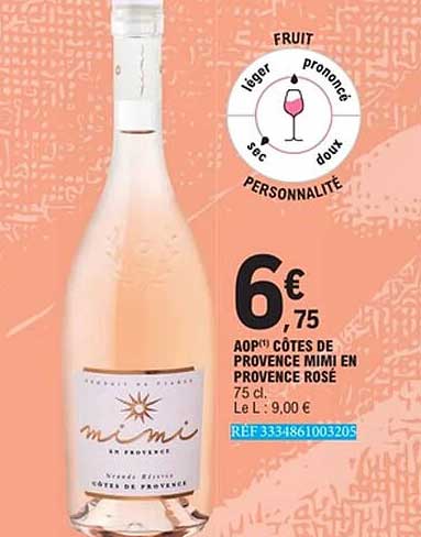 mimi en provence rosé