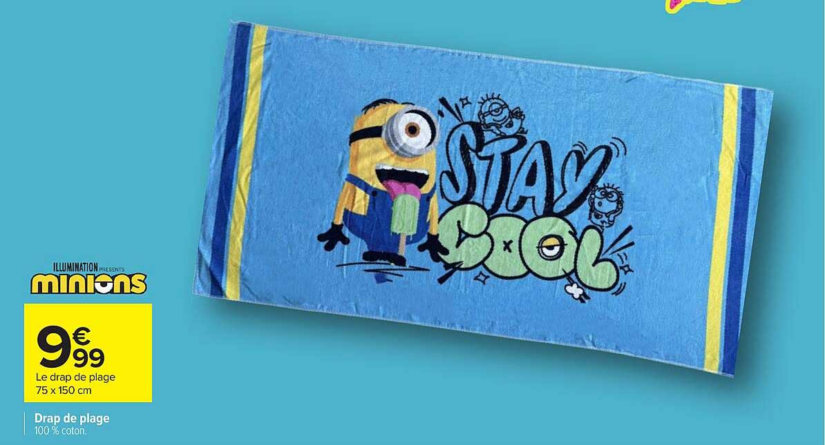 Minions Drap de plage