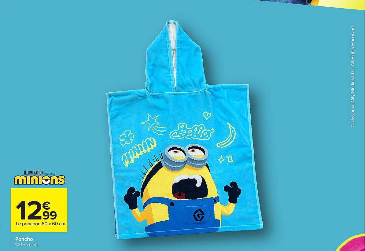 Minions Poncho