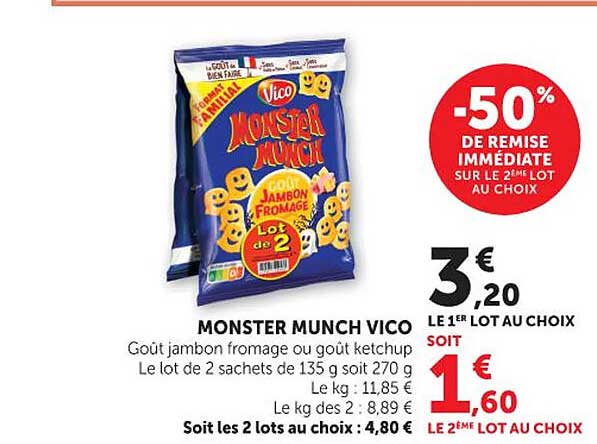 MONSTER MUNCH VICO