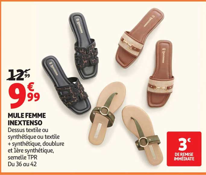 MULE FEMME INEXTENSO