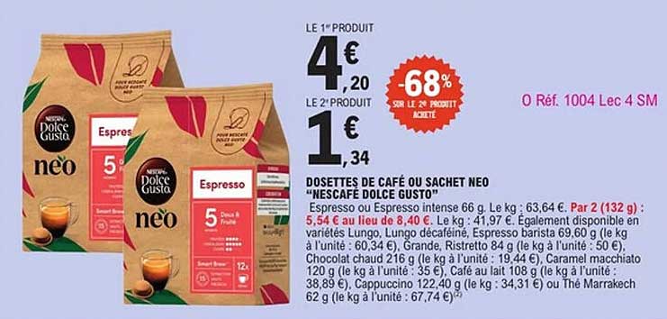 Nescafé Dolce Gusto neo Espresso
