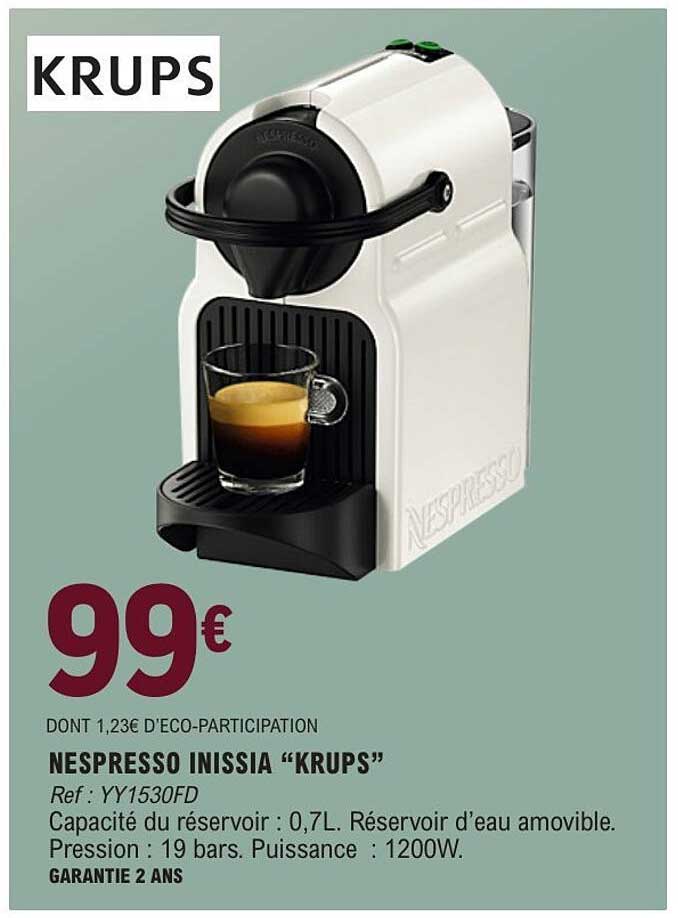NESPRESSO INISSIA KRUPS