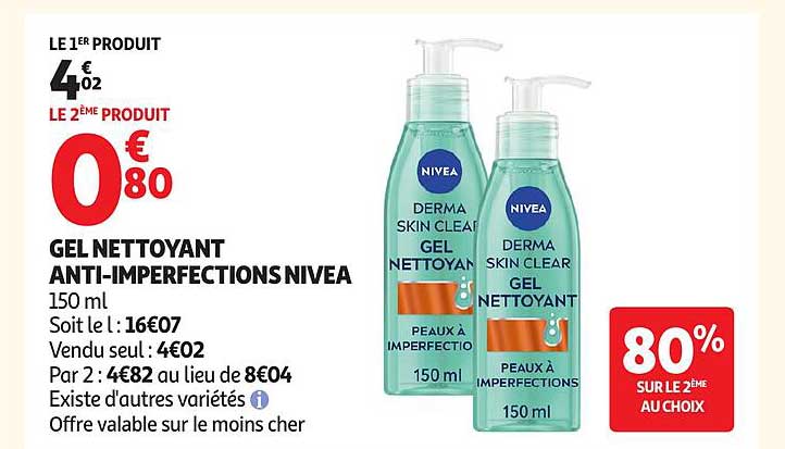 NIVEA Gel nettoyant anti-imperfections