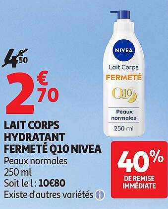 NIVEA Lait Corps FERMETÉ Q10