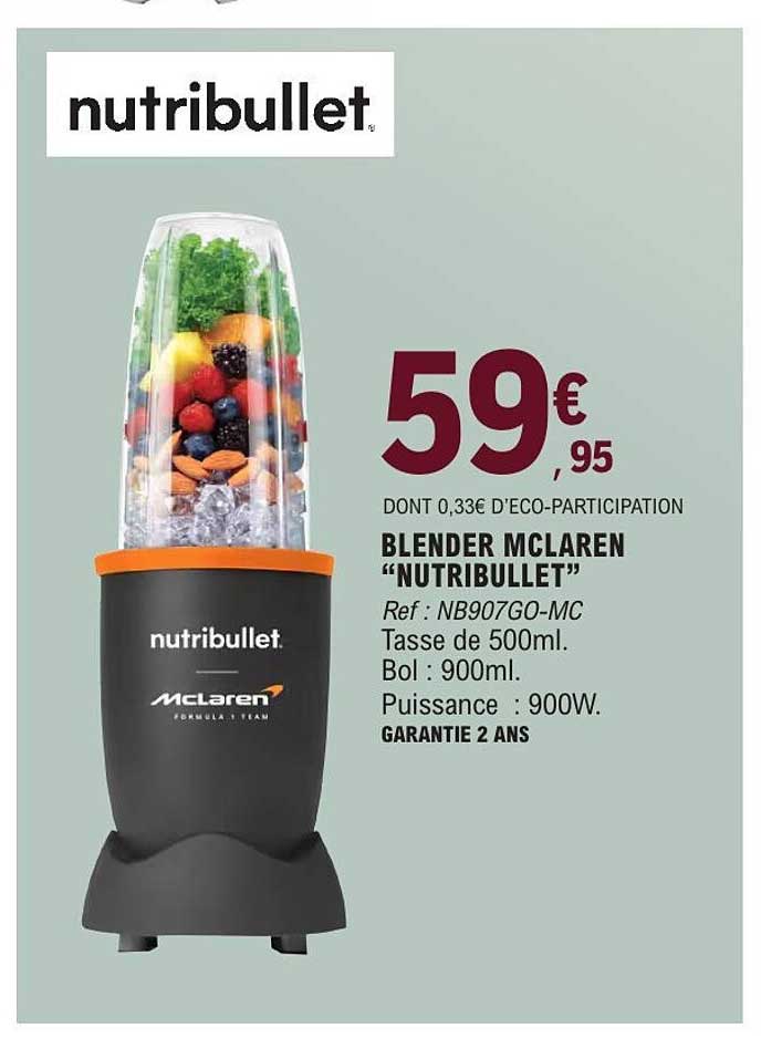 Nutribullet Blender Mclaren