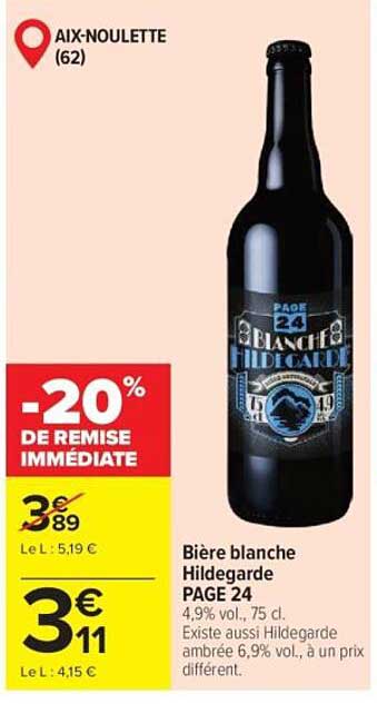 PAGE 24 Bière blanche Hildegarde