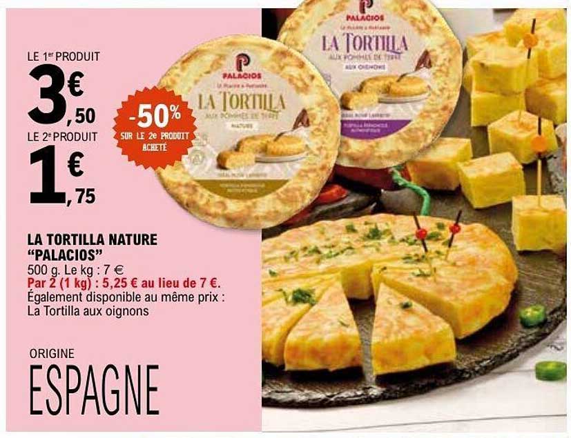 PALACIOS LA TORTILLA NATURE
