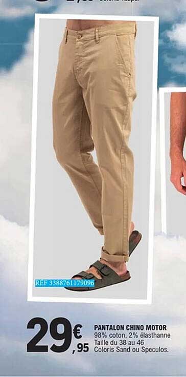 PANTALON CHINO MOTOR