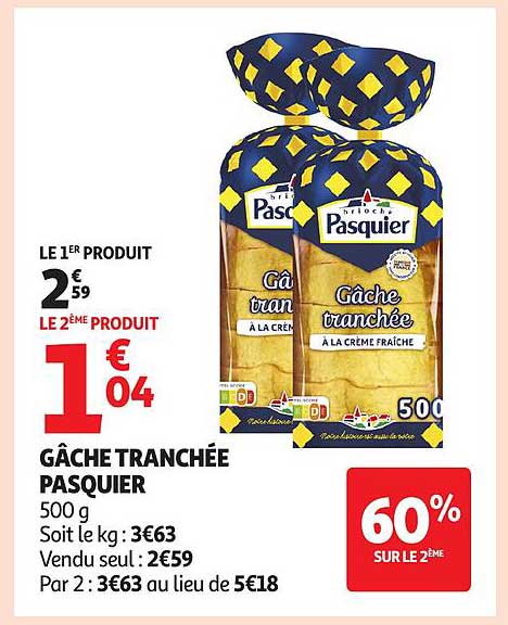 Pasquier Gâche tranchée