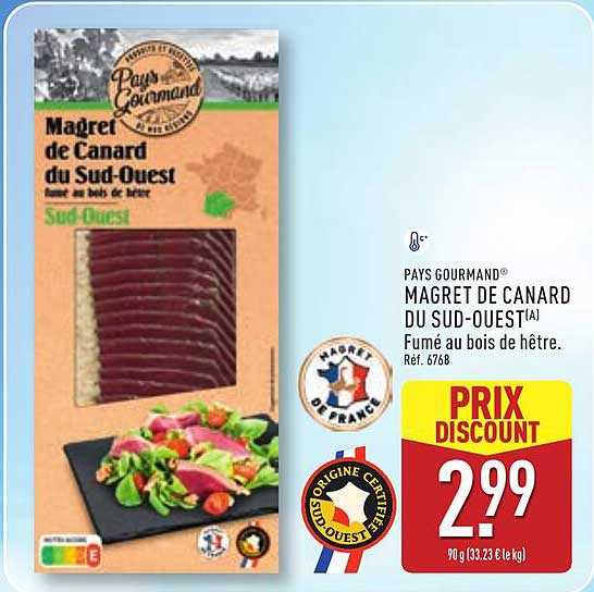 PAYS GOUMAND Magret de Canard du Sud-Ouest