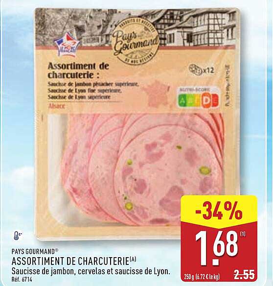 Pays Gourmand Assortiment de charcuterie