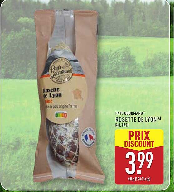 Pays Gourmand Rosette de Lyon