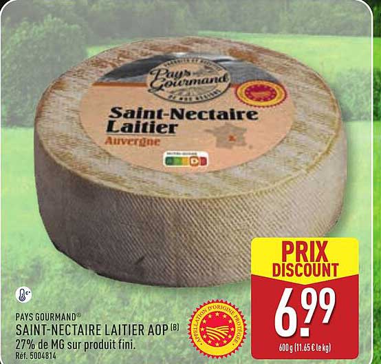 Pays Gourmand Saint-Nectaire Laitier AOP