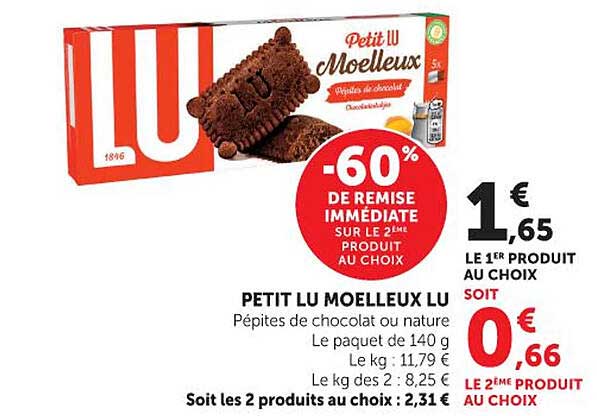 Petit LU Moelleux LU